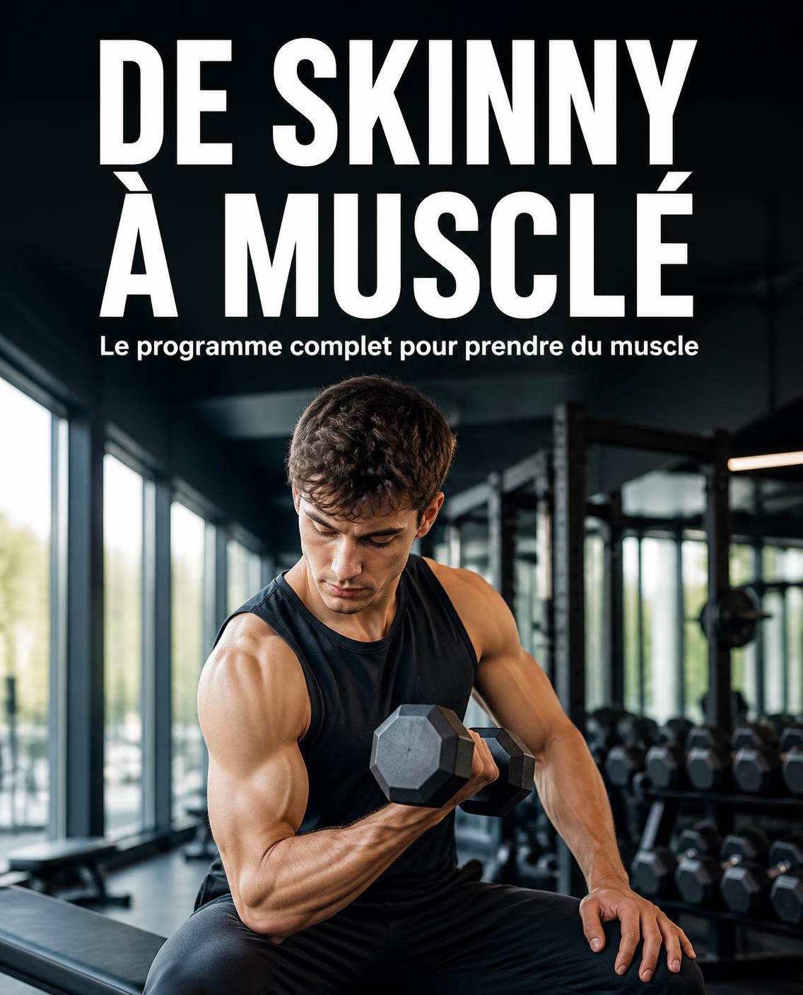 De Skinny à Musclé – couverture de l'e-book
