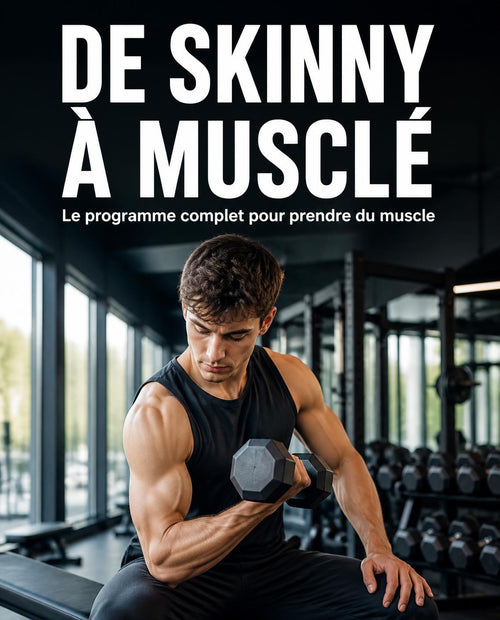 De Skinny à Musclé – couverture de l'e-book