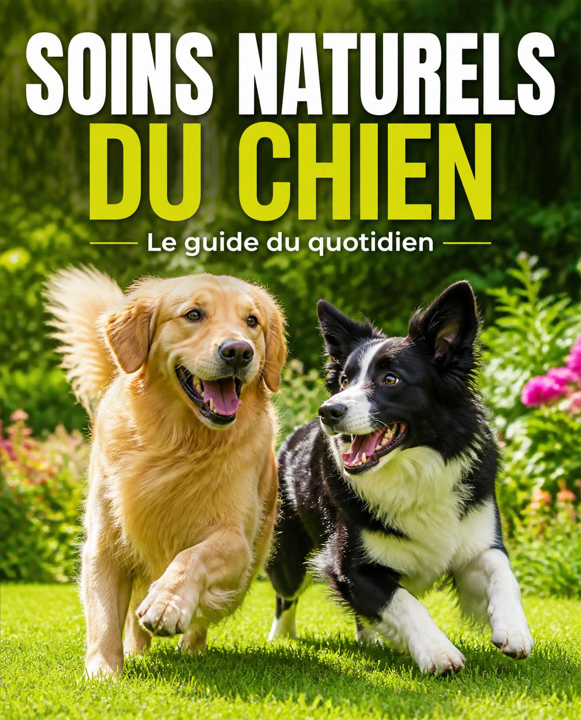 Soins Naturels du Chien – couverture de l'e-book