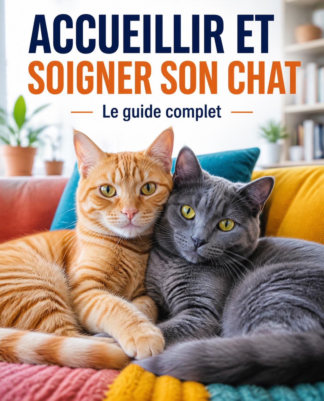 Accueillir et Soigner son Chat – couverture de l'e-book